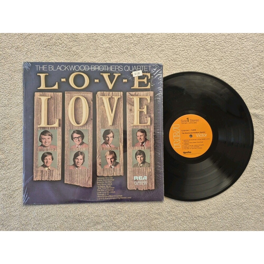 The Blackwood Brothers Quartet ‎– L-O-V-E Vinyl, LP 1972 RCA Victor ‎– LSP-4679